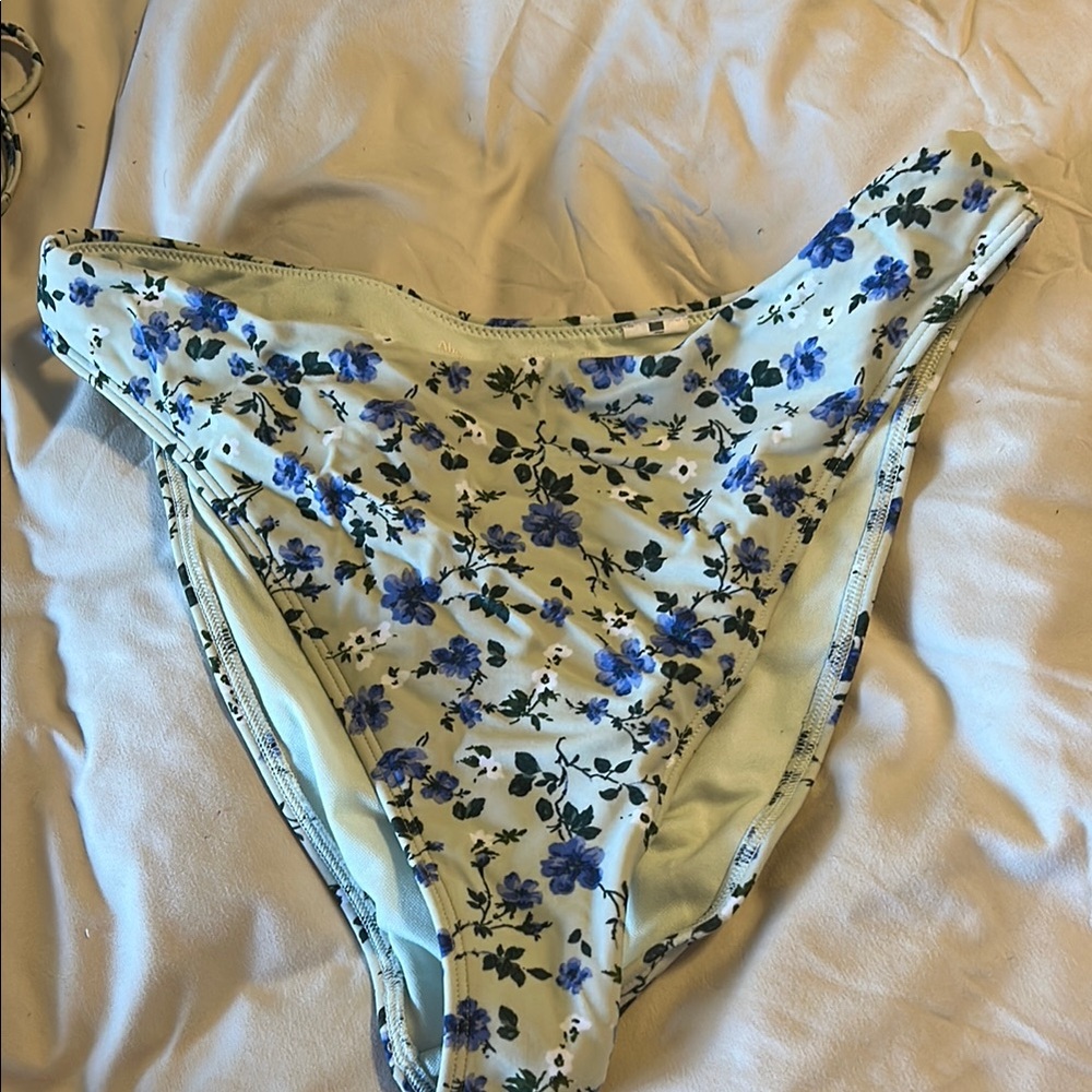 Abercrombie Floral Bikini Bottoms